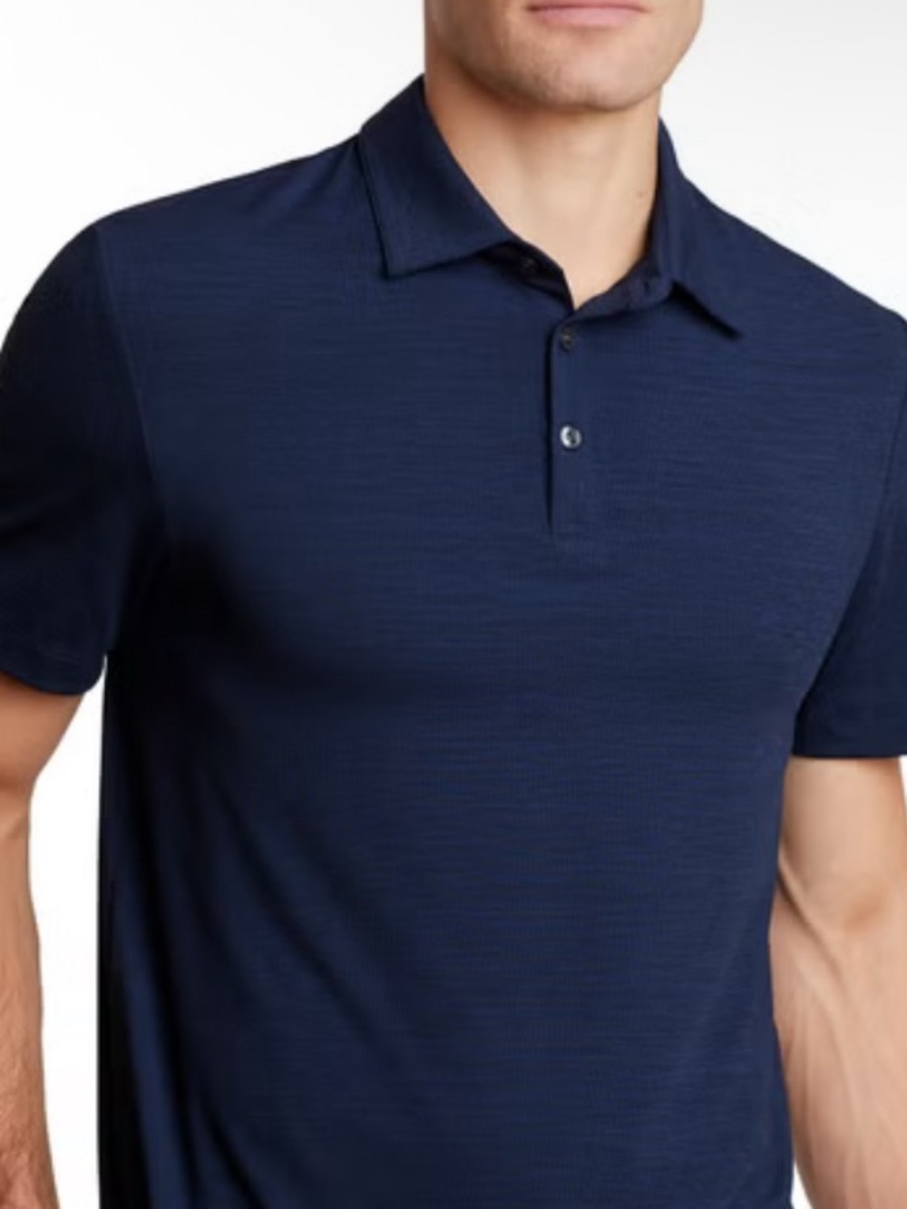 Mack Weldon Men's Short Sleeve Knit Polo - Stretch Performance Shirt XXL
